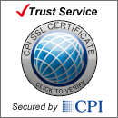 CPIのSSL サーバー証明書を利用して、あなたの個人情報を保護しています