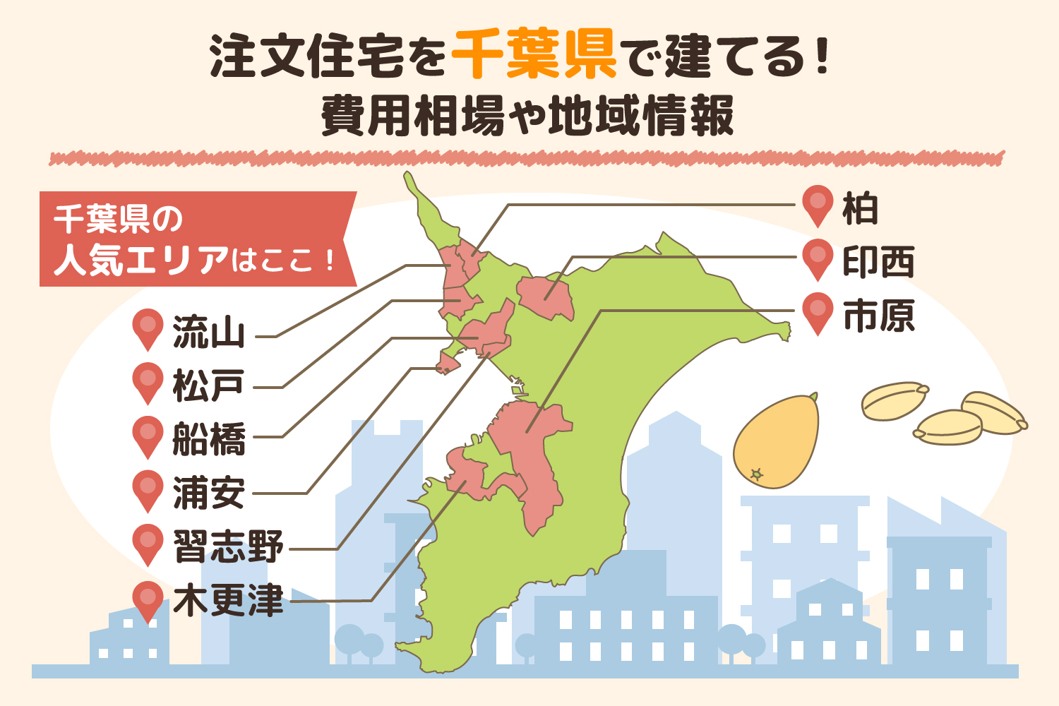 千葉県で理想の注文住宅を建てるには？費用相場や人気エリア、活用できる補助金を紹介
