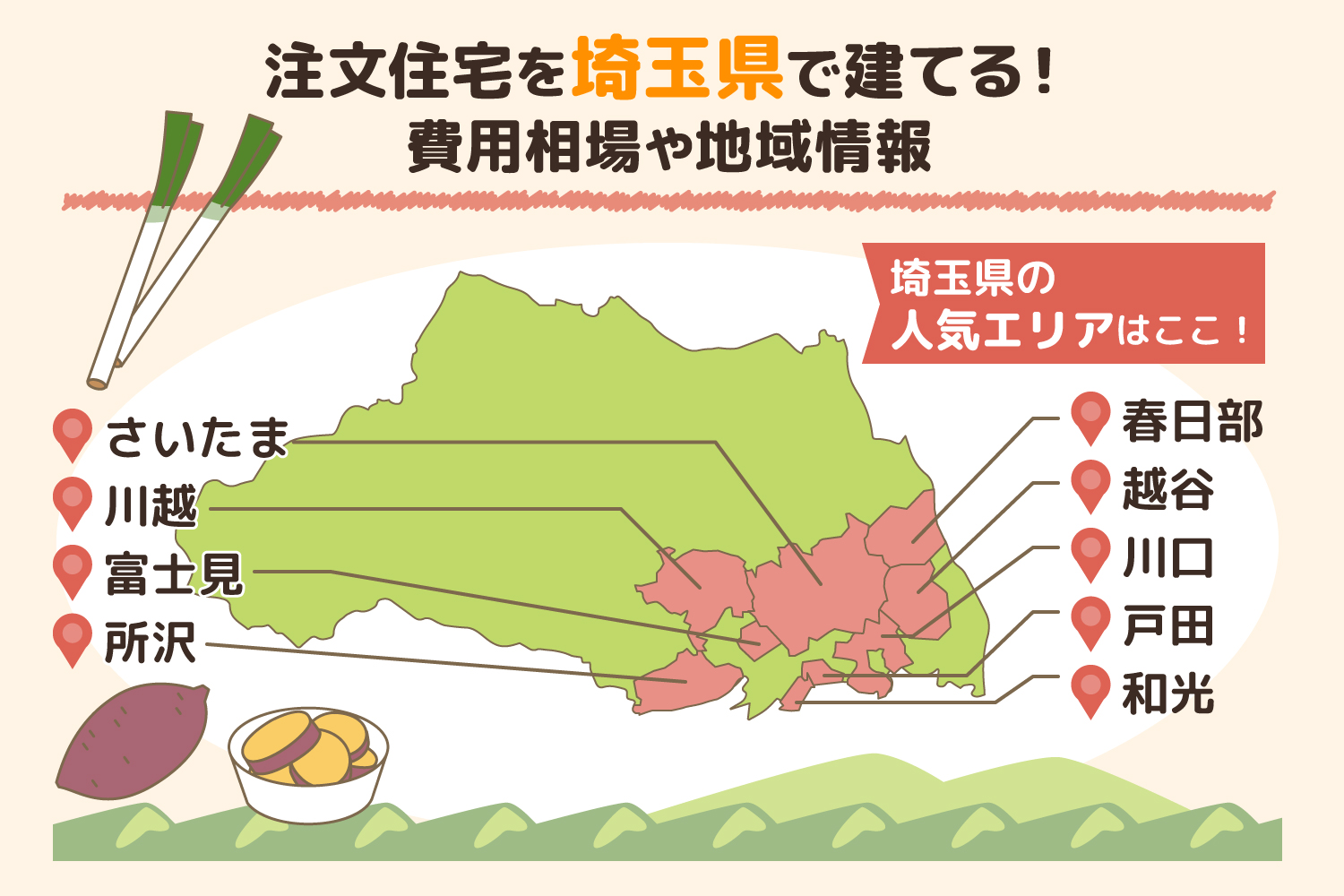 埼玉県で理想の注文住宅を建てるには？ 費用相場や人気エリア、活用できる補助金を紹介