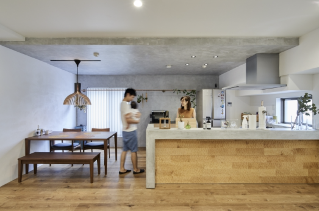 クラボのリビングの施工事例